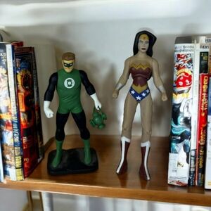Dc Universe's Wonder, Woman, and Green Lantern